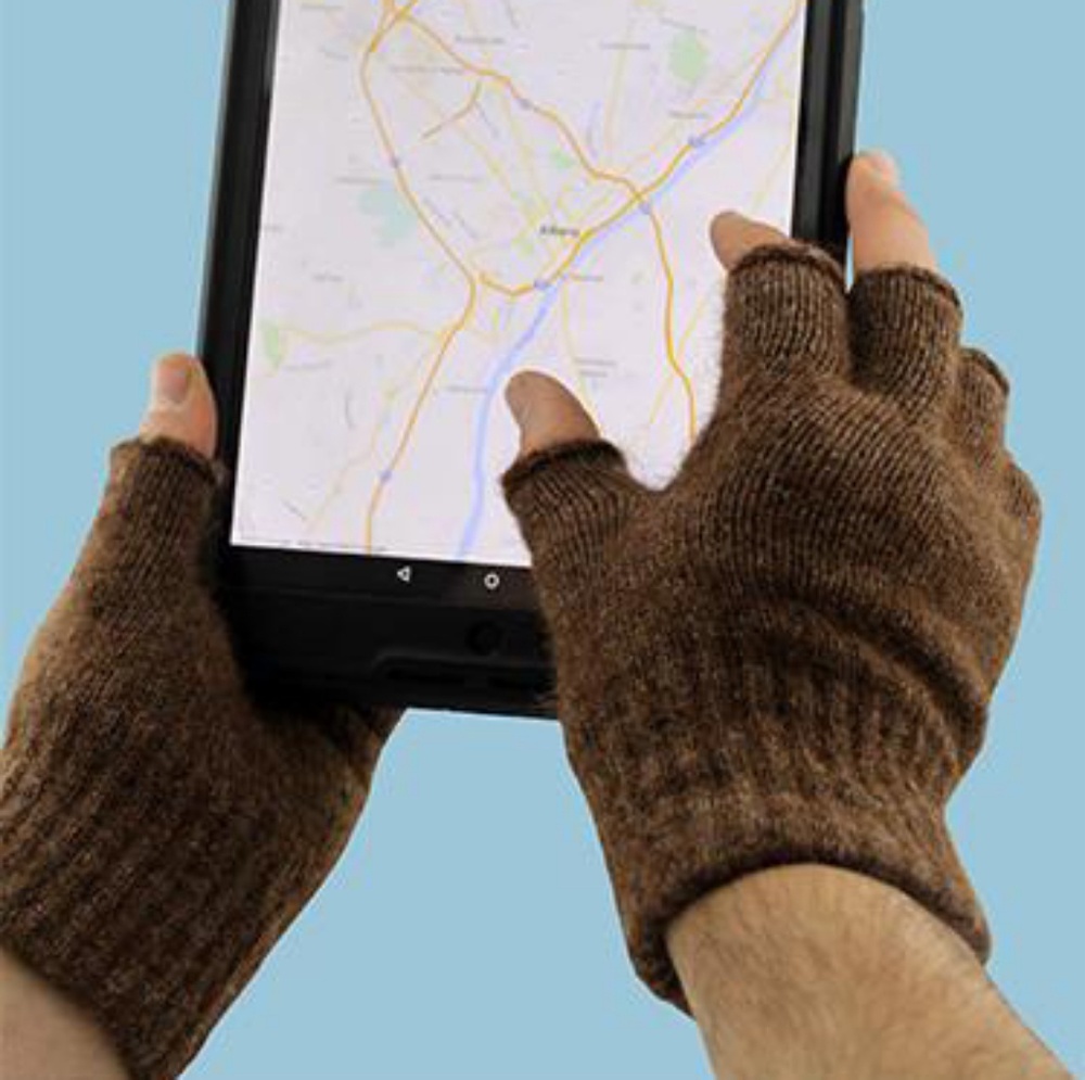 Alpaca Fingerless Gloves